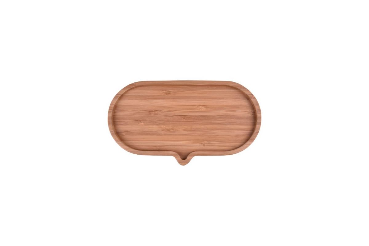 Locco-Oval Snack Plate